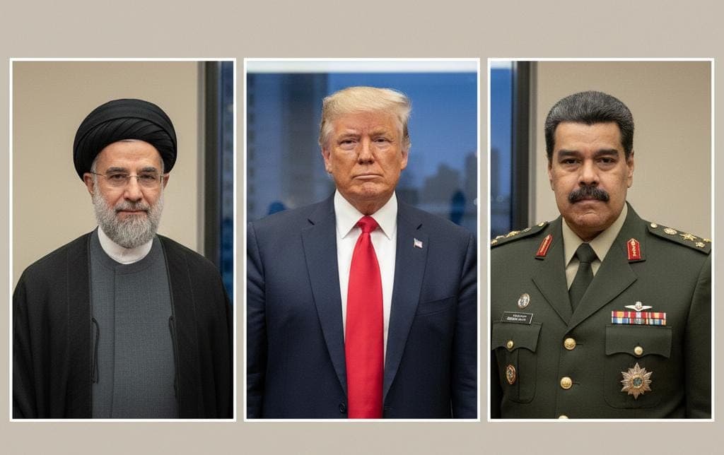 ट्रंप का 'टैरिफ बम': ईरान से व्यापार करने वाले देशों पर 25% आयात शुल्क, वेनेजुएला के कार्यवाहक राष्ट्रपति बने ट्रंप