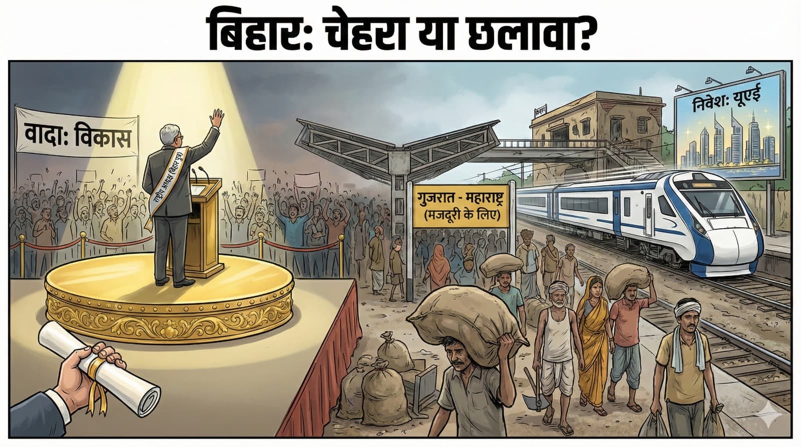 संपादकीय: बिहार को 'चेहरा' और दूसरों को 'विकास': क्या नितिन नवीन की ताजपोशी बिहार के लिए सिर्फ एक और सियासी झुनझुना है?