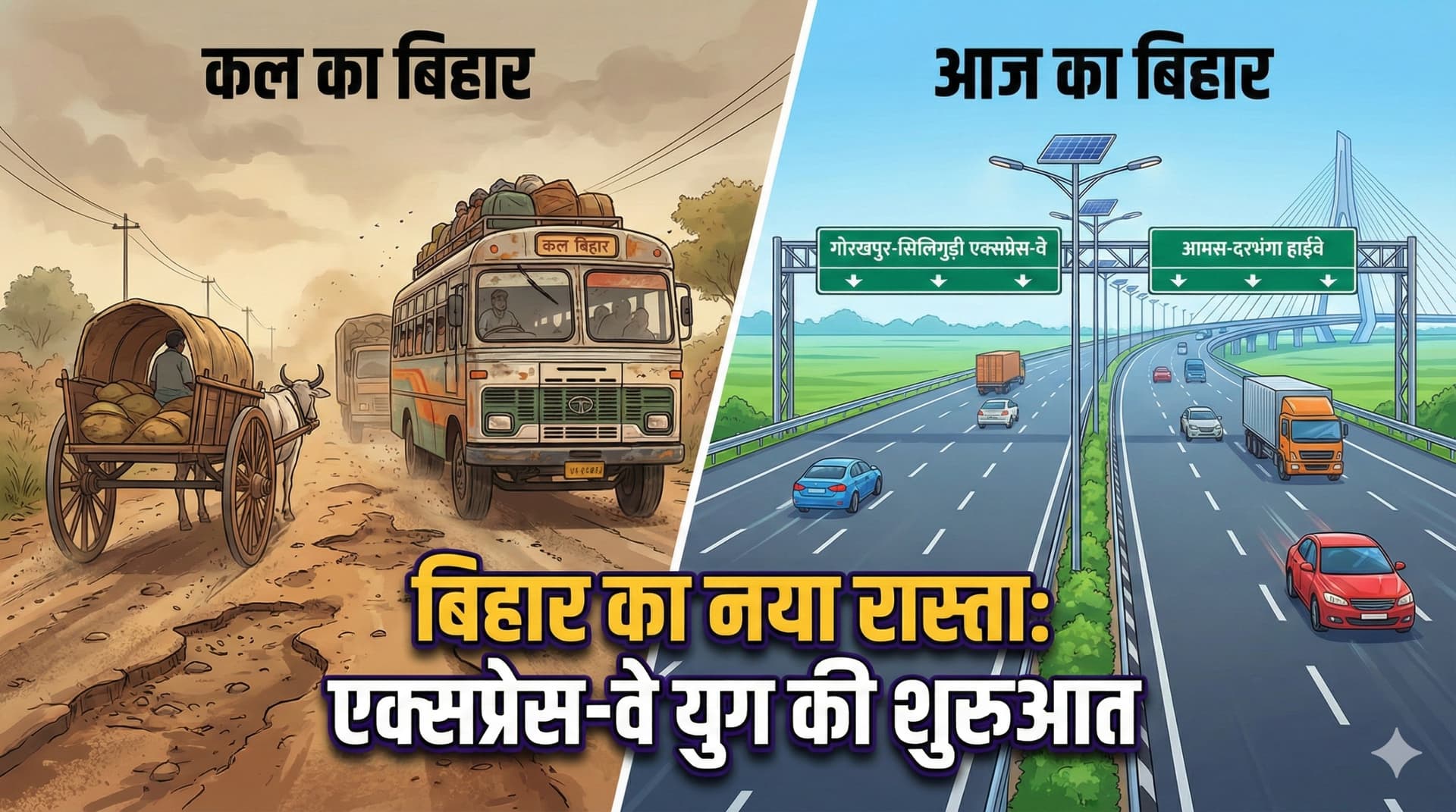 संपादकीय: बिहार का 'एक्सप्रेस-वे युग' – विकास की नई रफ़्तार और चुनौतियां