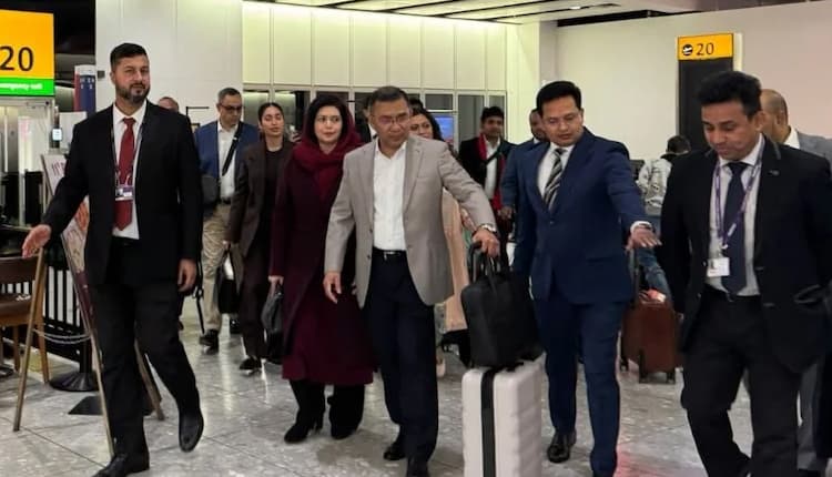 बांग्लादेश में नए युग की शुरुआत: 17 साल के निर्वासन के बाद स्वदेश लौटे तारिक रहमान, एयरपोर्ट पर उमड़ा जनसैलाब