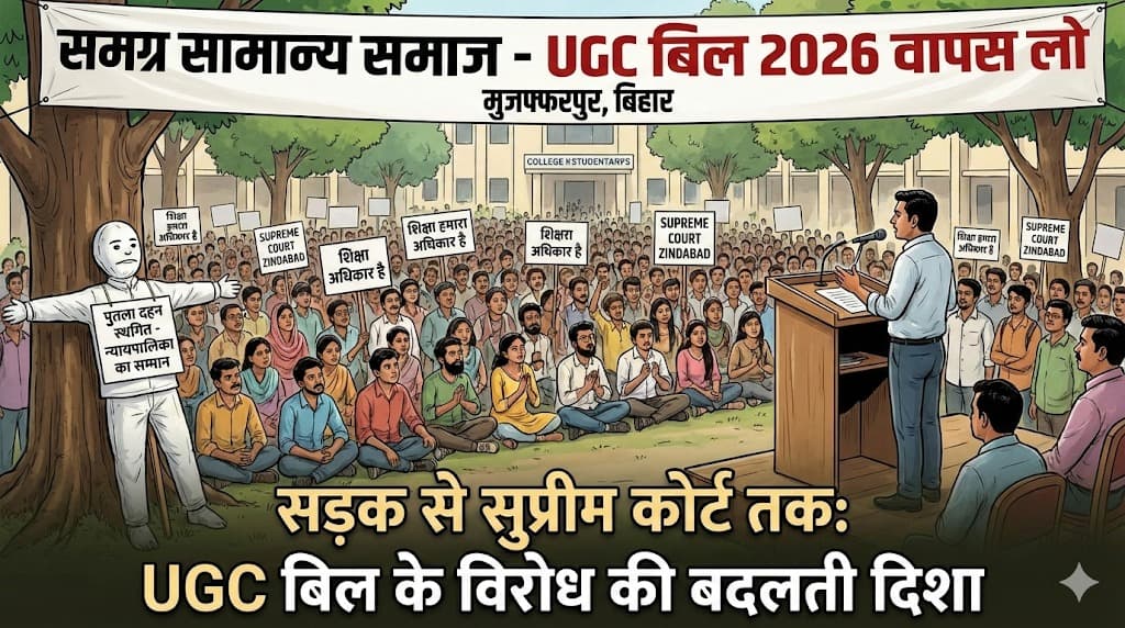 शिक्षा, संविधान और सड़क: UGC बिल के विरोध में उबलता भारत