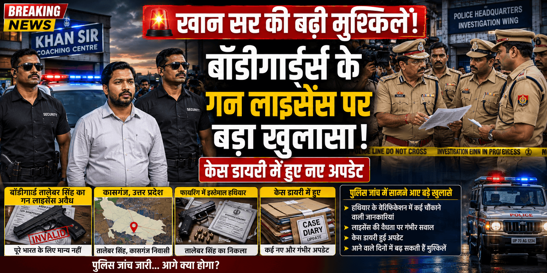 Focus Keyword: Khan Sir bodyguard case