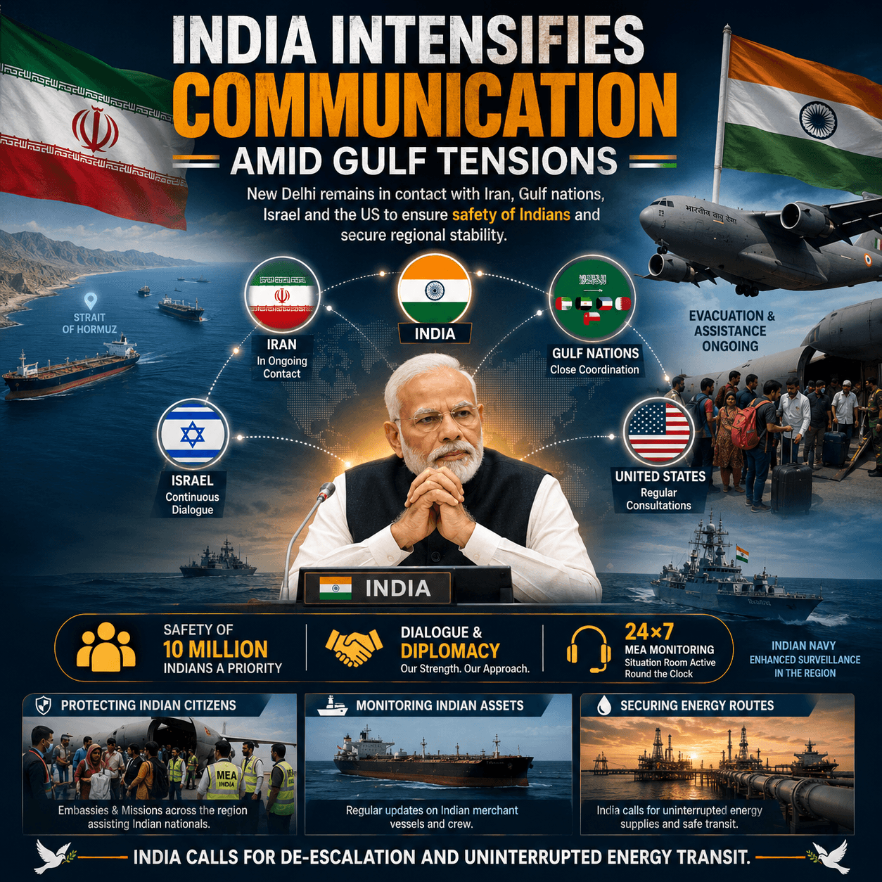 MEA monitors West Asia