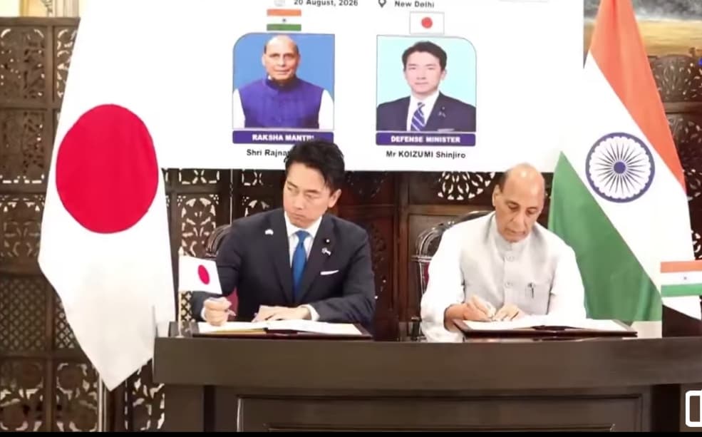 India-Japan defence MoU