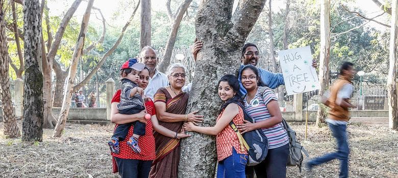 Hug Day Tree Campaign Lichipuram