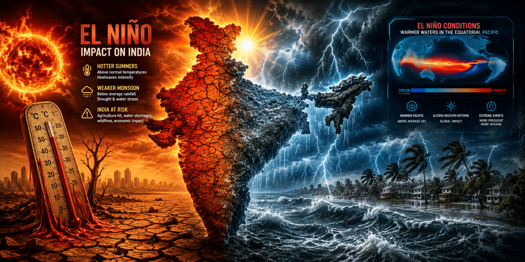 El Nino impact on India
