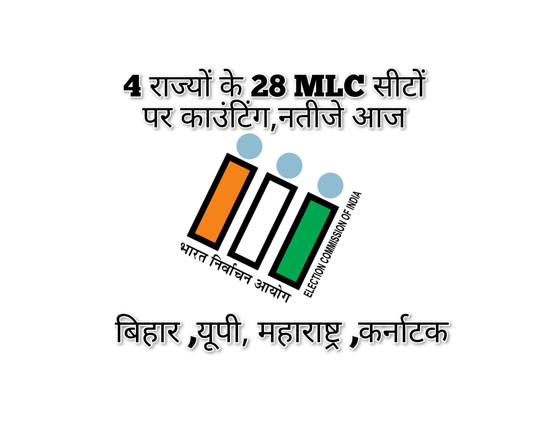 Vote counting for 28 MLC seats across four states