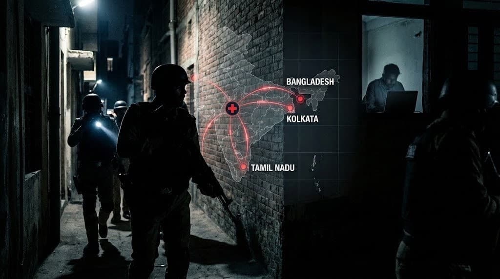 Delhi Police LeT Terror Module