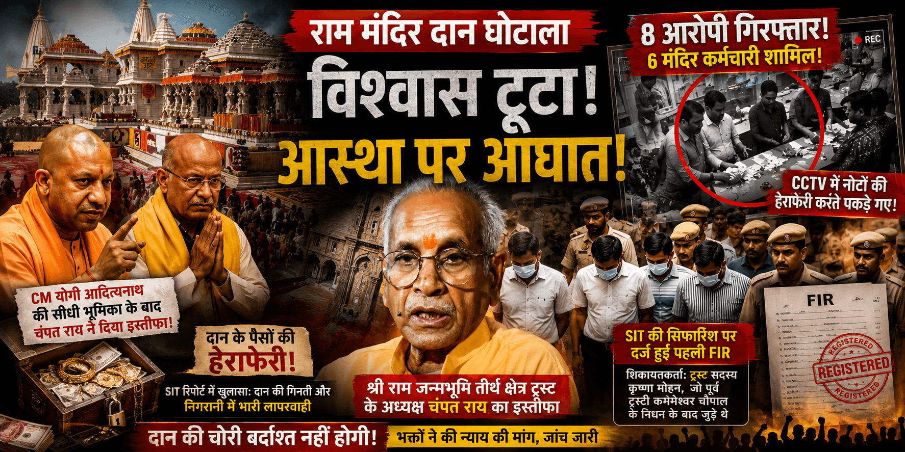 Ram Mandir donation theft