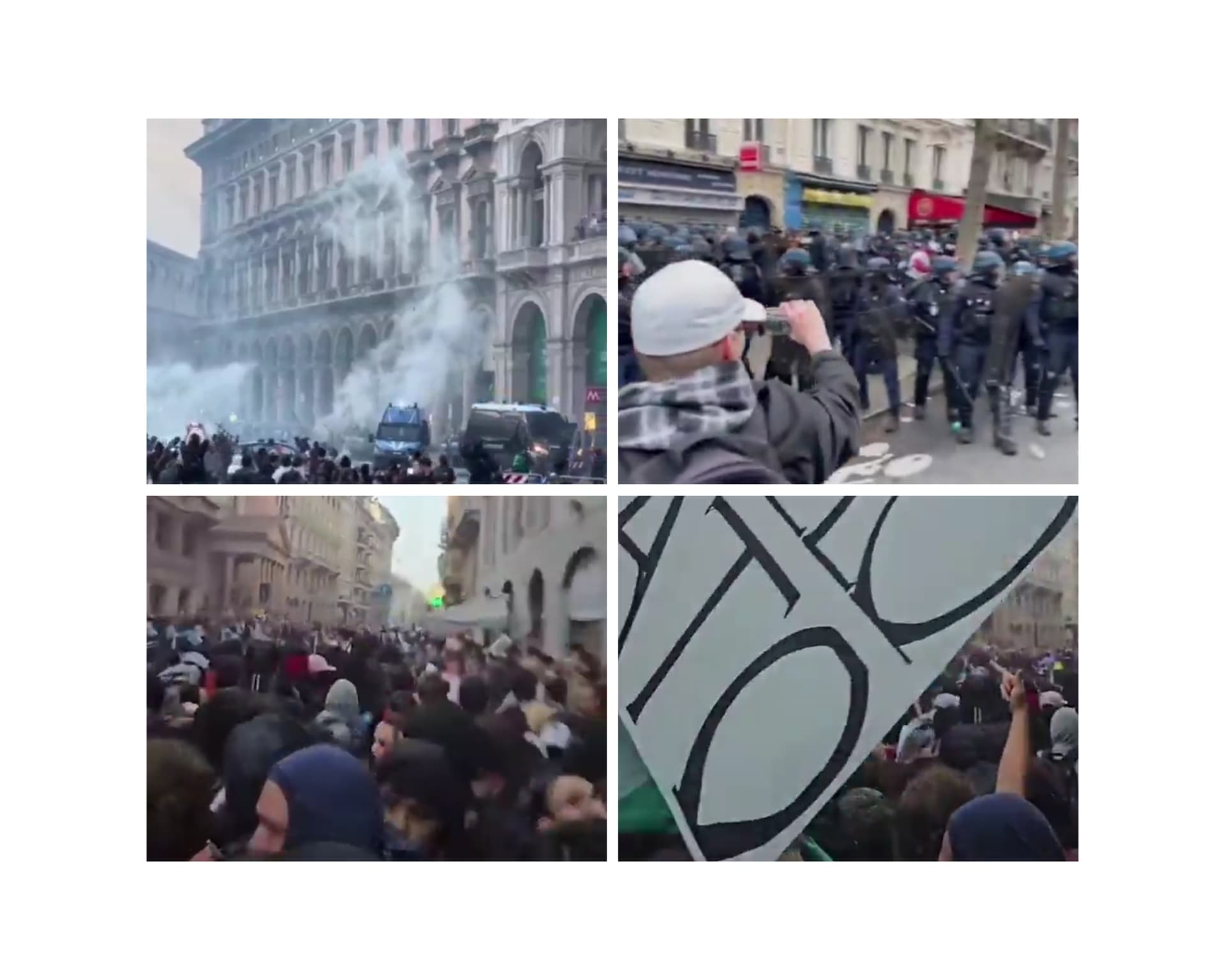 Protest in Paris