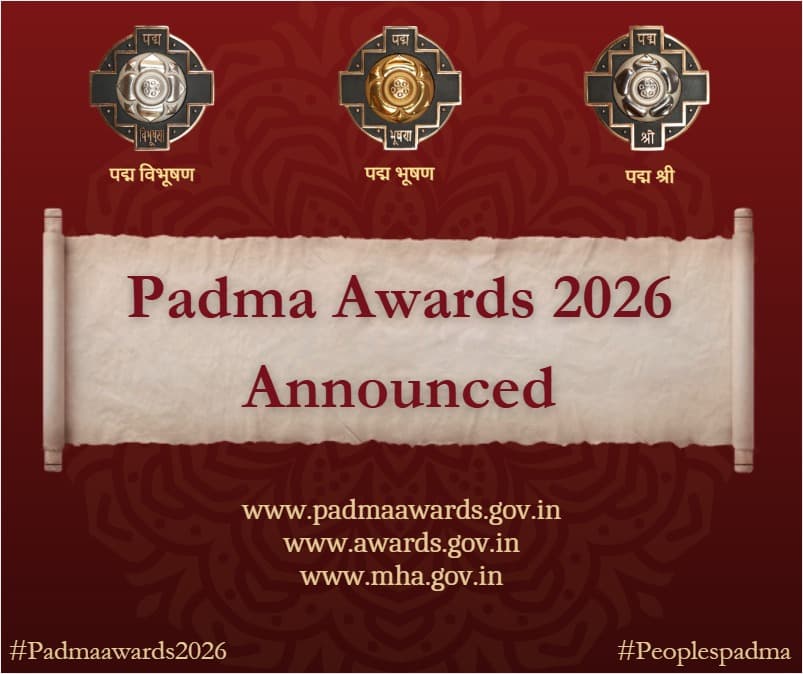 Padma Awards 2026