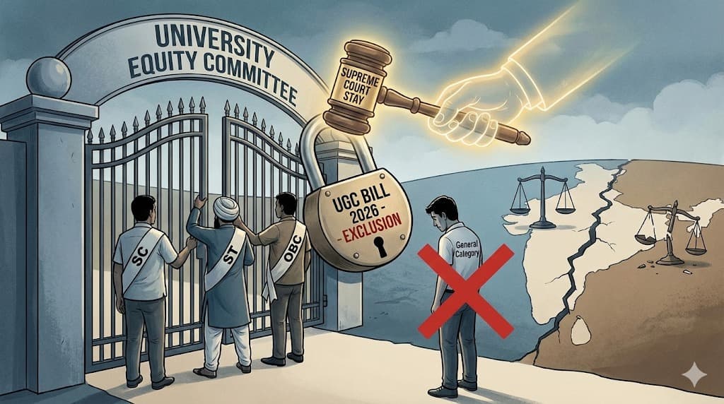 UGC Bill 2026 – सामान्य वर्ग के खिलाफ 'संवैधानिक साजिश' और मोदी सरकार का असली चेहरा