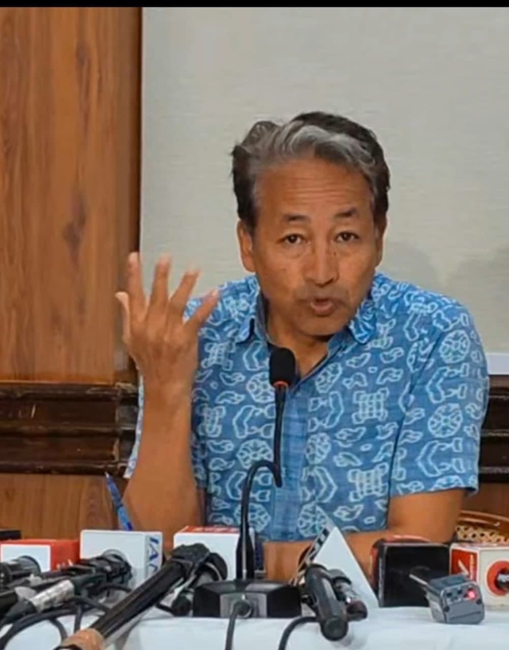 Sonam Wangchuk protest arrest