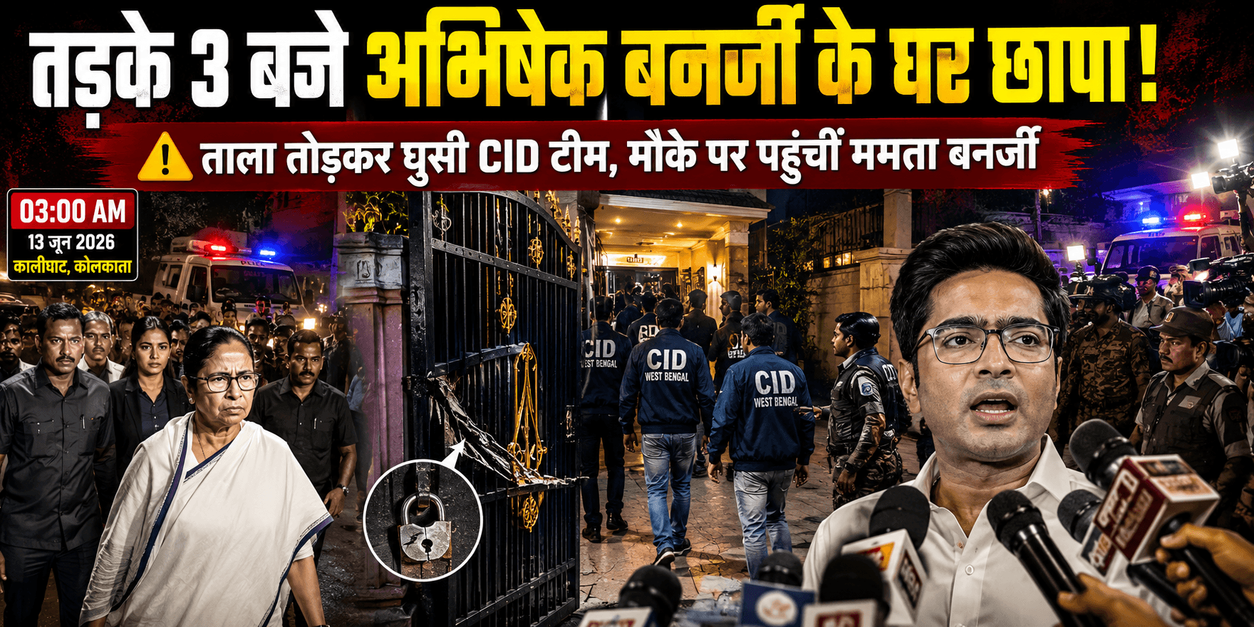 Abhishek Banerjee House Raid