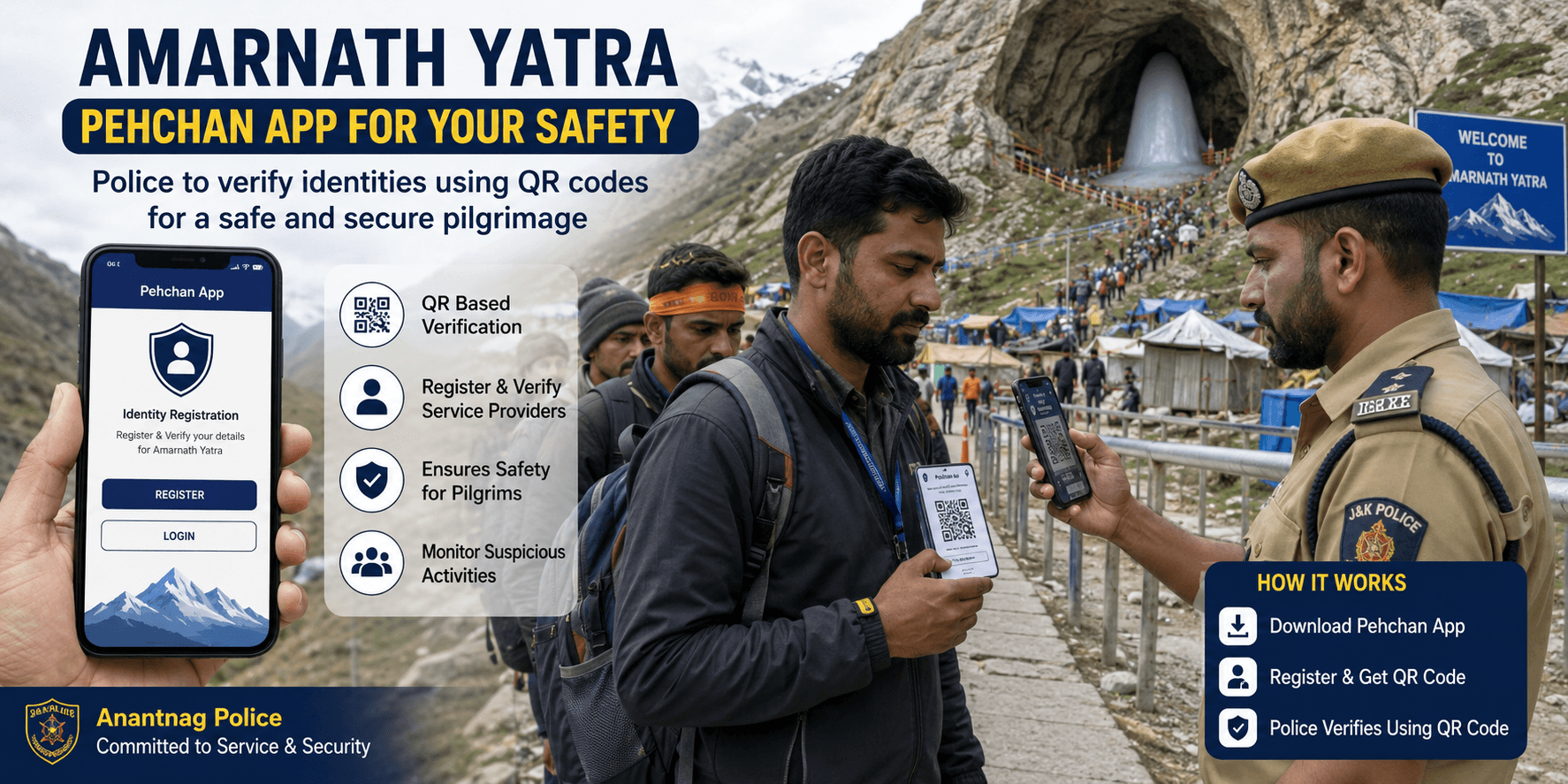 Amarnath Yatra Pehchan App