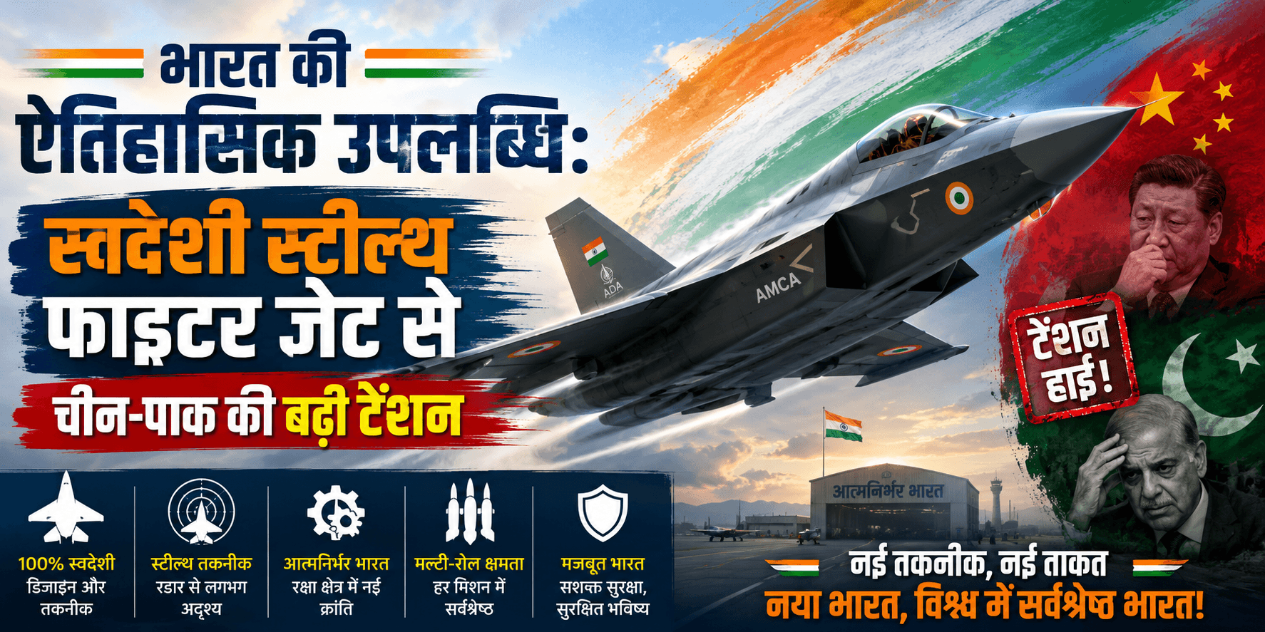 Indigenous Stealth Fighter Jet