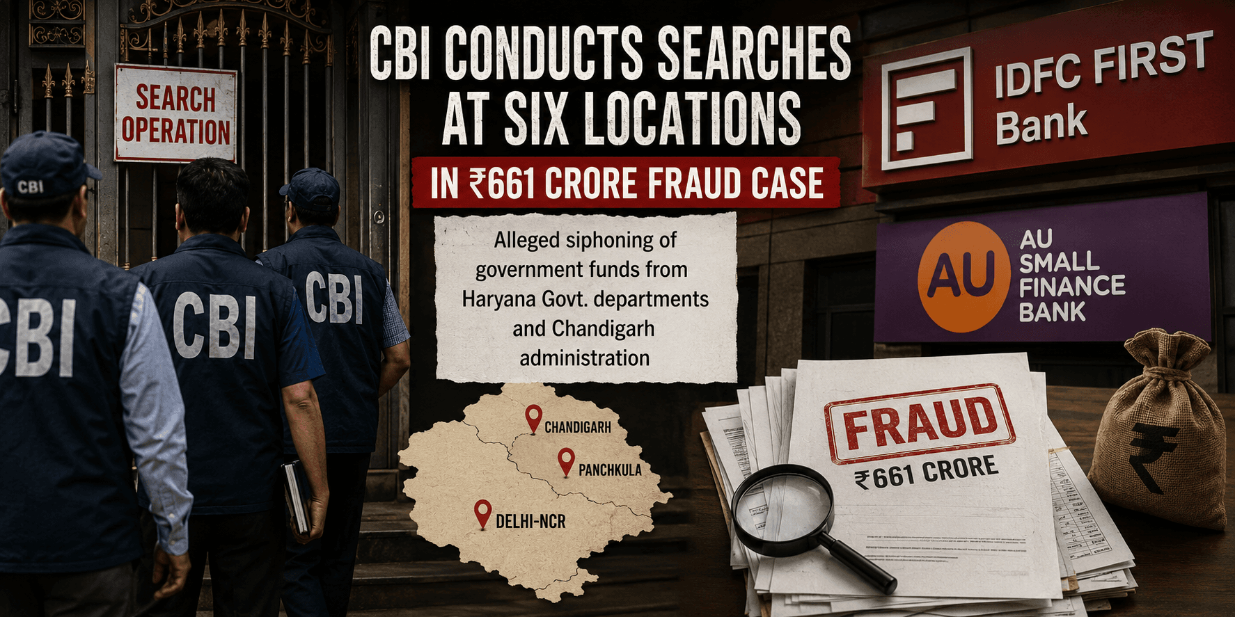 CBI raids bank fraud