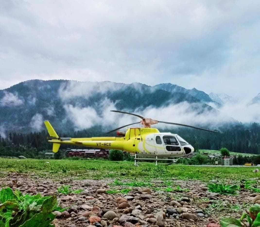 Joshimath helicopter crash rescue operation in Chamoli