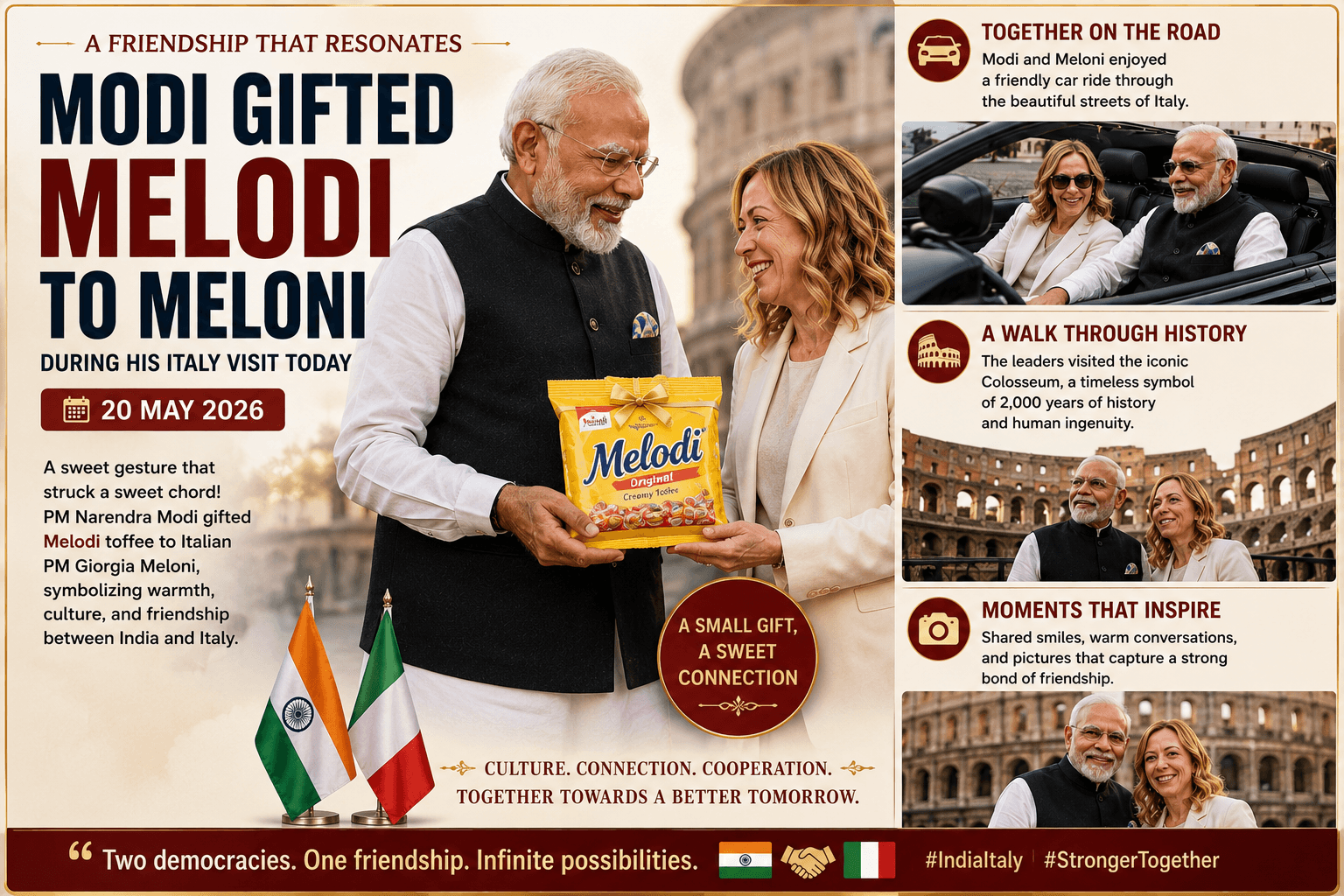 PM Modi Italy visit
