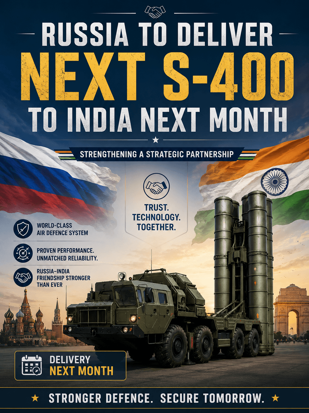 S-400 delivery to India