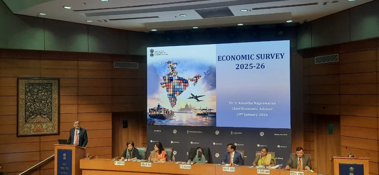 Economic Survey 2025-26: CEA वी. अनंत नागेश्वरन ने पेश किया अर्थव्यवस्था का लेखा-जोखा